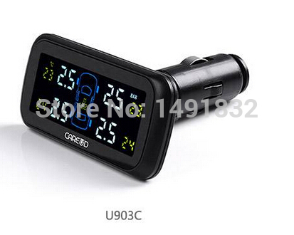 tyre pressure monitoring system LCD TPMS 4 externa...