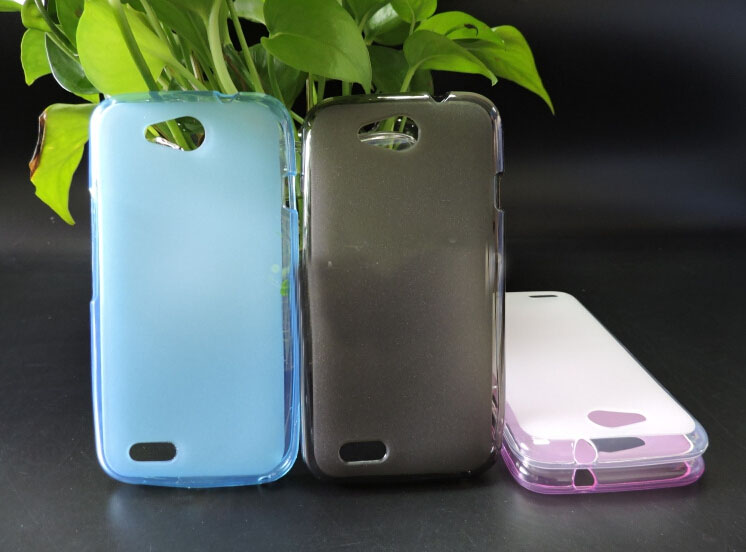 Super Flexible Clear TPU Case For ZTE Blade Q Lux 4G case Slim Crystal font b