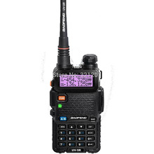 New Black BAOFENG UV-5R Walkie Talkie VHF/UHF 136-174 / 400-520MHz Two Way Radio With Free Shipping