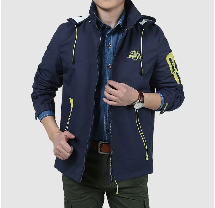 2015 Autumn Breathable Waterproof Mens Jackets Coats AFS JEEP Brand Military Outdoor Jacket Hooded Plus Size 3xl Casual Fit Coat (4)