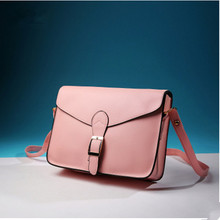 2016 Summer Tide Handbags Women Messenger Bag Shoulder Bags for Ladies Simple Candy PU Leather Packet Bolsas Feminina