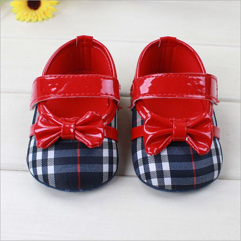 Baby   shoes walkers Wear for Checkered Infant new First New Baby Shoes Sneakers Walkers Girl