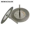 NEWACALOX 16 50mm Mini Abrasive Disc Dremel Tools Wheels Cutting Disc Buffs Set Diamond Jewelry Gemstone