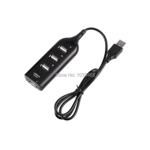 Wholesale High Speed Micro Mini 4 Port USB 2.0 Hub USB Port For Laptop PC Computer Laptop Peripherals Accessories For Laptop PC