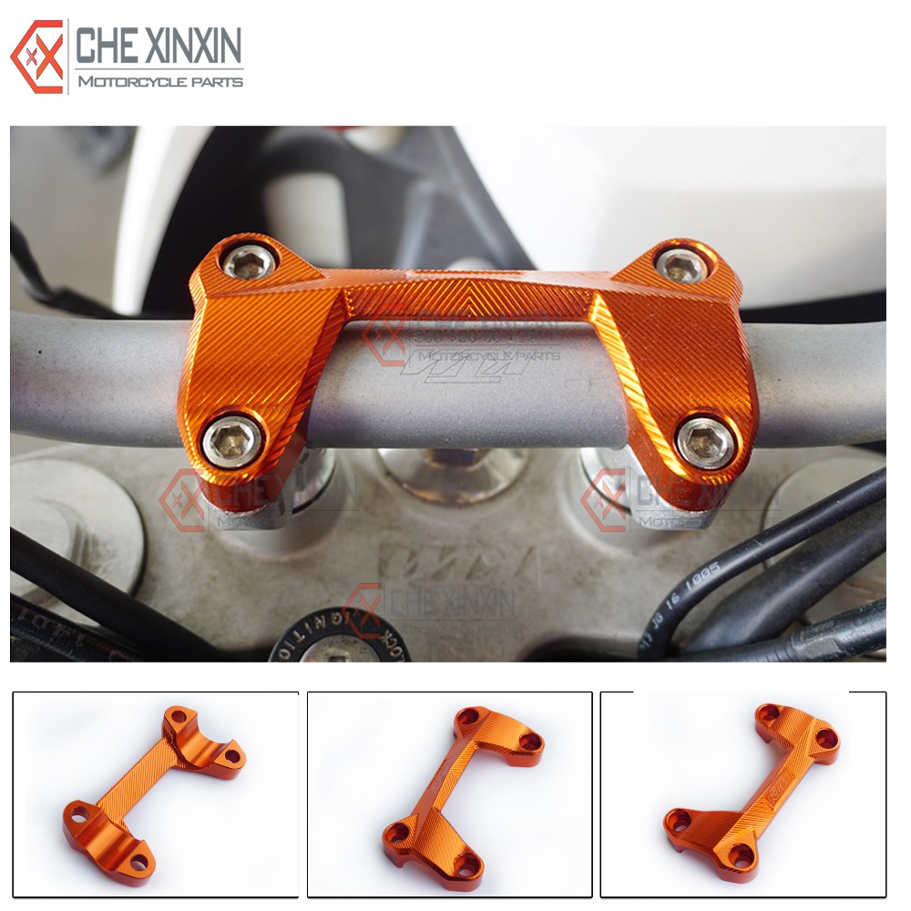 Free shipping Motorcycle CNC Aluminum Handlebar Risers Top Cover Clamp