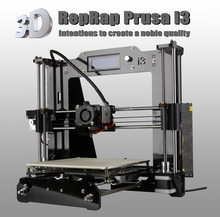 Big Print Size High Precision Reprap Prusa i3 DIY 3d Printer kit with 2 Roll Filament 8GB SD card+LCD for Free