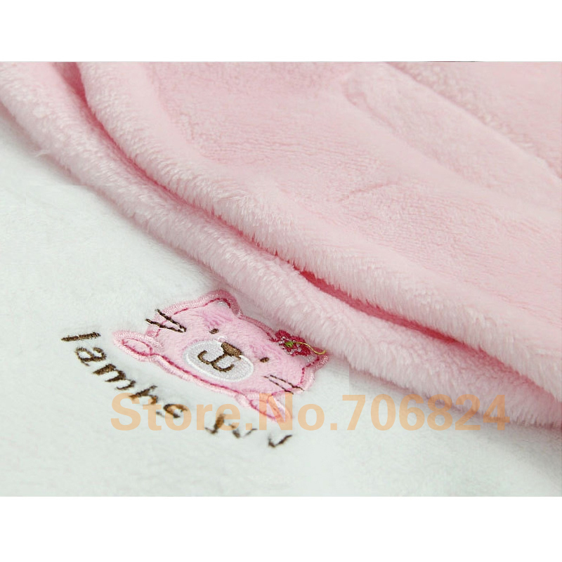 1pcsbaby Swaddle wrap summer soft flannel babiesBlanket Swaddling baby infant envelope newborn aden anais embroiderbaby blanket