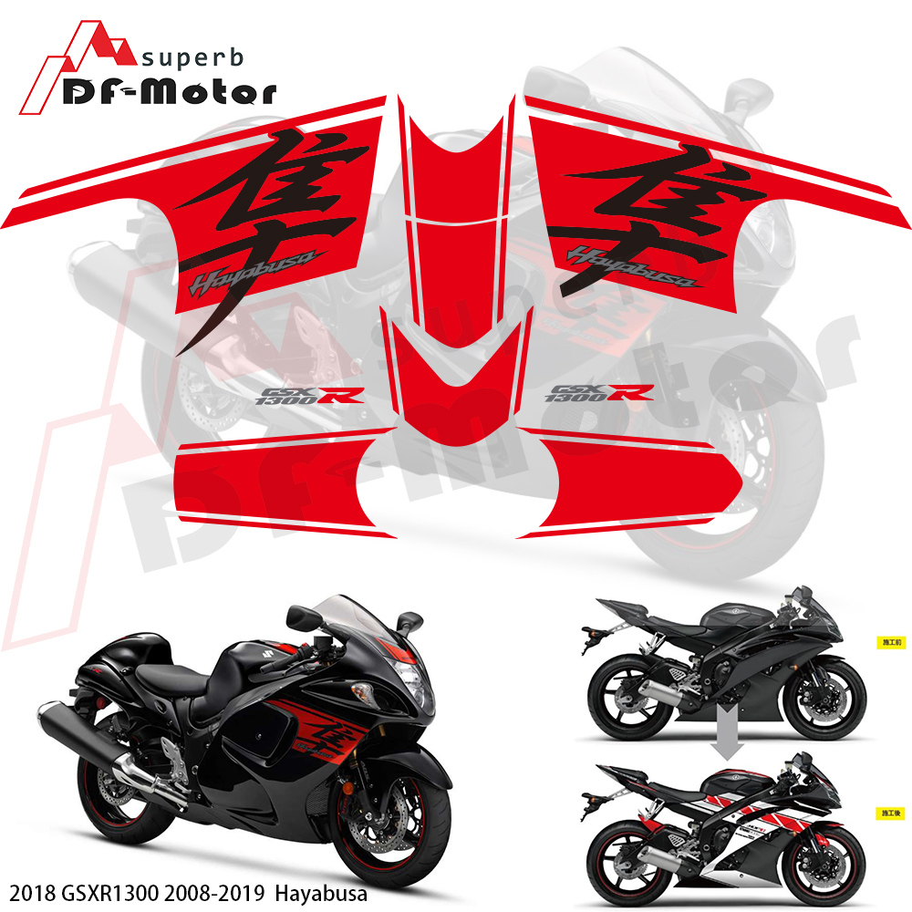 3D Rubber SUZUKI GSX1300R HAYABUSA 1999-2007 Top Yoke Protector//Cover//Decal