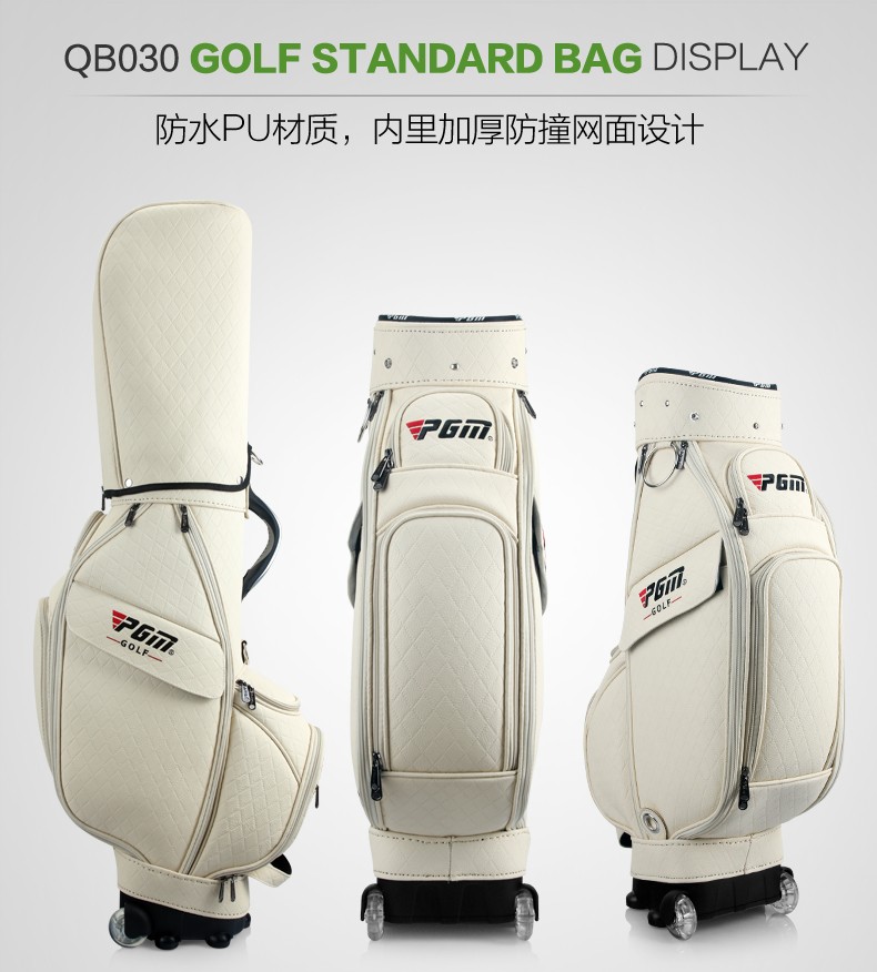 brand PGM. Full complete set of <font><b>golf</b></font> clubs with wheel bag. The Bag with Strap, Wheels, Cap & Handle, Anti-Friction, Waterproof