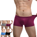 Free Shipping 2016 New Men Hot Selling Sexy Fashion High Quality Underwear Men sBoxer Briefs Bulge