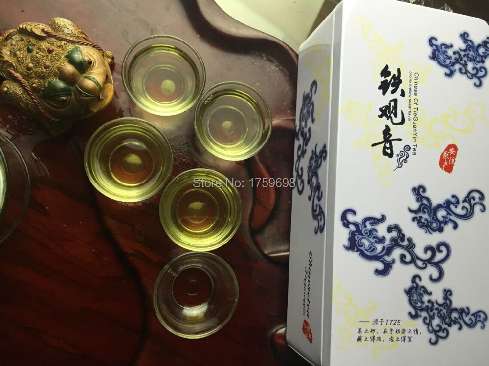 2015 year 250g Top grade Chinese Anxi Tieguanyin tea Oolong Health Care tea Vacuum Gift Pack