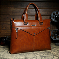 2014 New P.kuone Men Bag Brand Handbag Genuine Leather Bags Cowhide