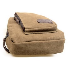 Fashion Vintage Men Messenger Bags Casual Outdoor Travel Hiking Sport Casual Chest Canvas Male Small Retro