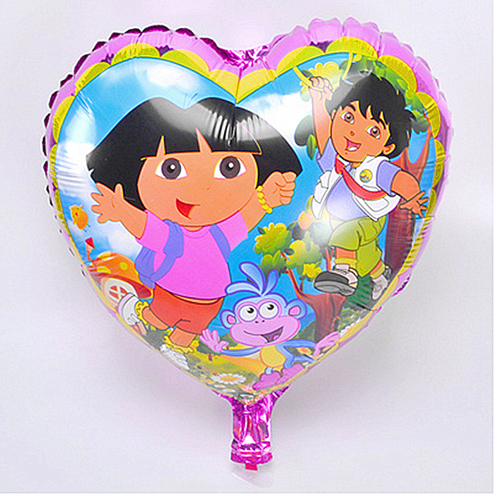 Balloon toys, 1st Birthday Decorations Dora Foil Balloons, Classic toys