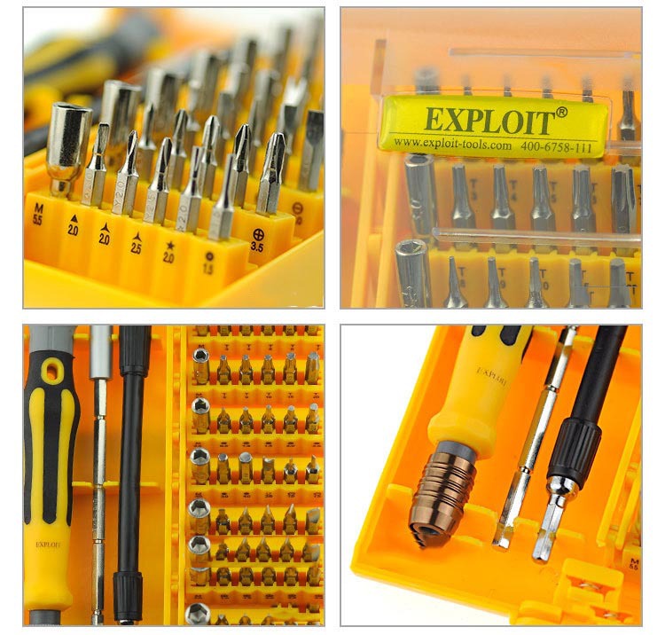 T016 New arrival Combination Micro Pocket Precision Screwdriver Kit 45 in 1 set Magnetic Screwdriver cell