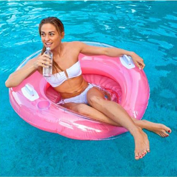 EC  Inflatable water floating bed adult lap swimming sofa to sit on the United States EC 58883 Float drain  FREE SHIPPING