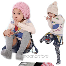 Children s Cotton Jelly Color Bowtie Stripes Princess Tube socks TZ396