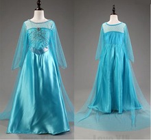 Summer Elsa Anna Girls Dress Up Princess Costume Party Baby Kids Vestido Infanti Star War Cape Print Paw Coronation Patrol