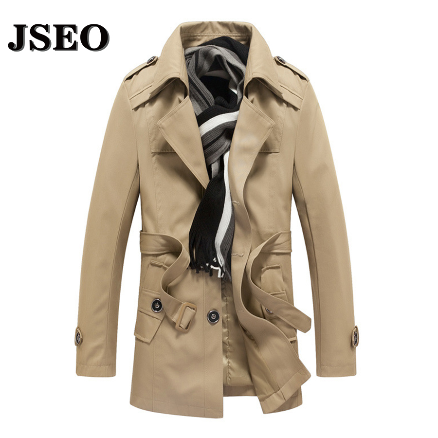 JSEO-2016 Cappotto Trench Coat Men Slim Popular Men Brand Jackets Fashion Men's Windbreaker Outdoor Manteau Homme Male Clothing JSEO-2016 Cappotto Trench Coat Men Slim Popular Men Brand Jackets Fashion Men's Windbreaker Outdoor Manteau Homme Male Clothing