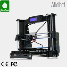 2015 Afinibot 3d printer DIY Kit with Acrylic Frame LCD Screen Acquired Reprap Prusa i3 desktop impressora +Free 2Kg filament