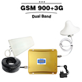 LCD Display GSM 900 Repeater 3G 2100 Cell Phone Signal Booster GSM WCDMA Dual Band Repeater