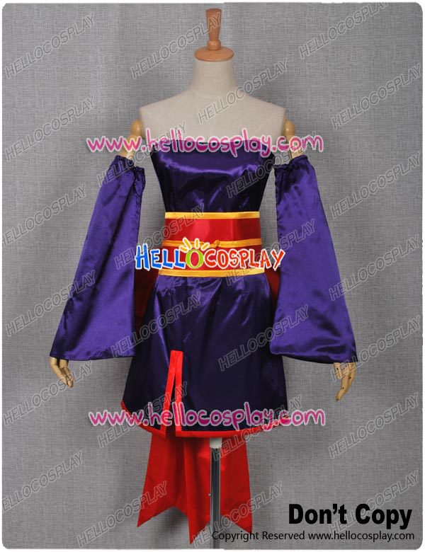Dead or Alive DOA Ayane Cosplay Costume Dress H008