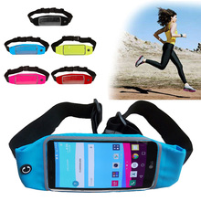 Outdoor Sport GYM Waist Pack Pouch Waterproof Running Bags Wallet phone Case For LG H735 band Play Zero pocket Universal
