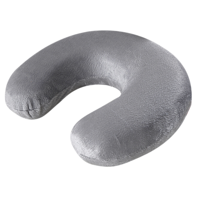 Wholesale Portable U Shape Massage Memory Foam Pillow Zero Stress Red Pillows For Couch Rust