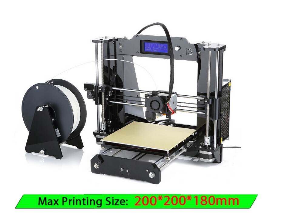 Auto Leveling 2016 Upgraded Quality High Precision Reprap Prusa i3 DIY 3d Printer kit with 1