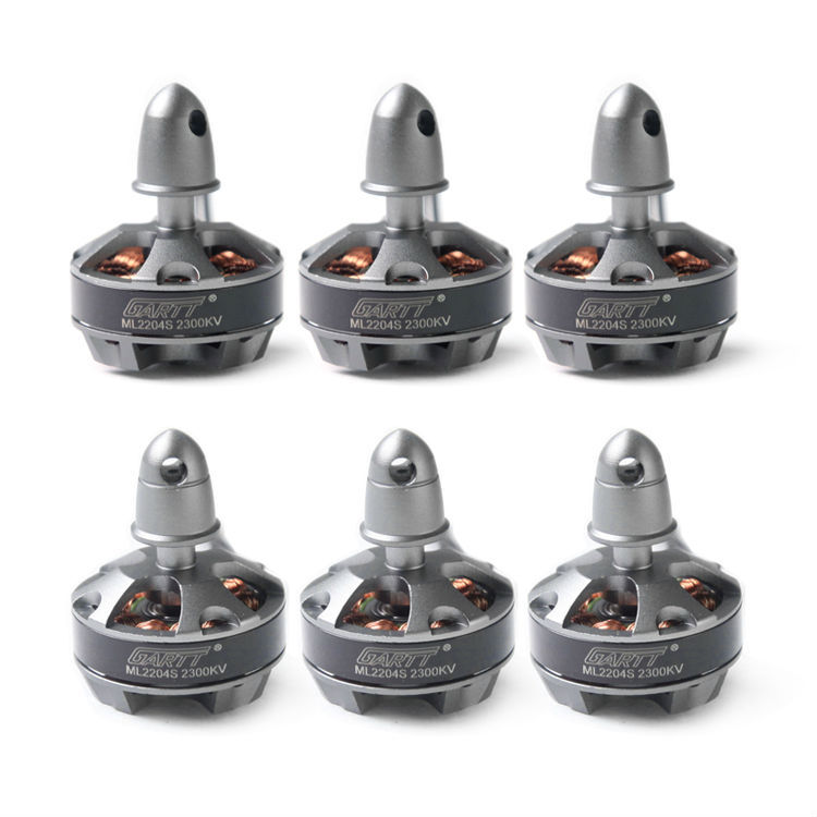 GARTT 3pcs CW 3pcs CCW ML2204S 2300KV 2204S Brushless Motor For QAV RC Quadcopter Multicopter Drone