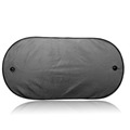 After the black gauze block 100 50 cm car sunshade to block the sun After the