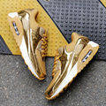 2017 Bling Sport Shoes Woman Sneakers Casual Fashion Women Shoes Breathable Air Mesh Walking Shoes Gold