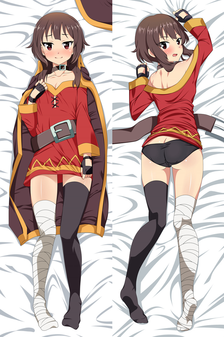 Japan Anime KonoSuba Megumin Otaku Hugging Body Pillow Case Cover 64074 Bedding Cushions dropships