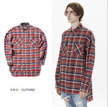 British style fancy mens shirts fashion 2016 spring tartan clothing men clothes casual dress fog plaid cotton flannel shirt