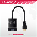 HDMI To VGA Converter high quality raspberry pi 3 HDMI VGA Adapter for Computer Projector set