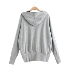 Autumn Leisure Jackets Woman Plus Size XXXXXL Outwear Women Hoodies Coat Casual Dual zipper Long cardigan