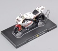  White 1 18 Scale Motorcycle Model Toys Rossi Series Yamaha YZR M1 46 Valencia 2005