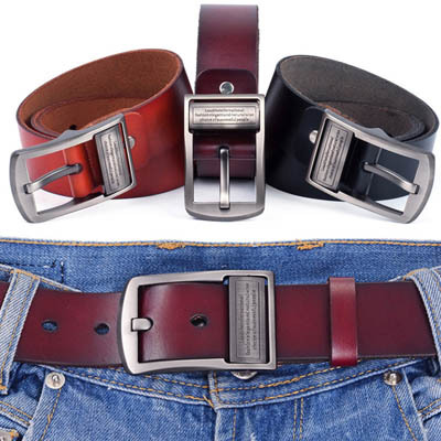 (flowers belt 68) wholesale leather belt blanks,plain cowhide leather belt with brand buckle-in ...