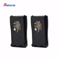 2pcs Walkie Talkie Battery DC 3 7V 2800mAh Rechargeable Li ion Battery For Retevis H 777