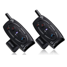 2Pcs/lot Bluetooth motocross 3.0 Intercom Climber jordan 11 Helmet Headset Motorcycle Helmet Interphone