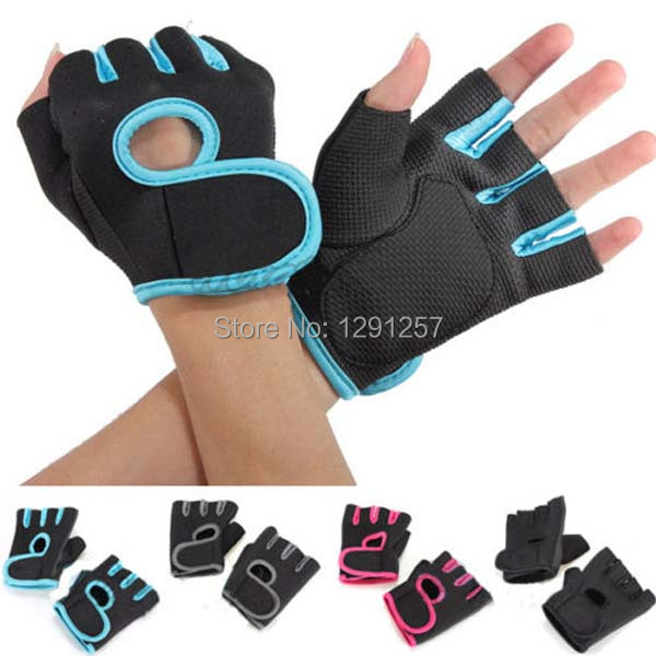 High Quality New Cycling Fitness Sport Gloves GYM Half Finger Weightlifting Gloves Exercise Training 4yeP7f
