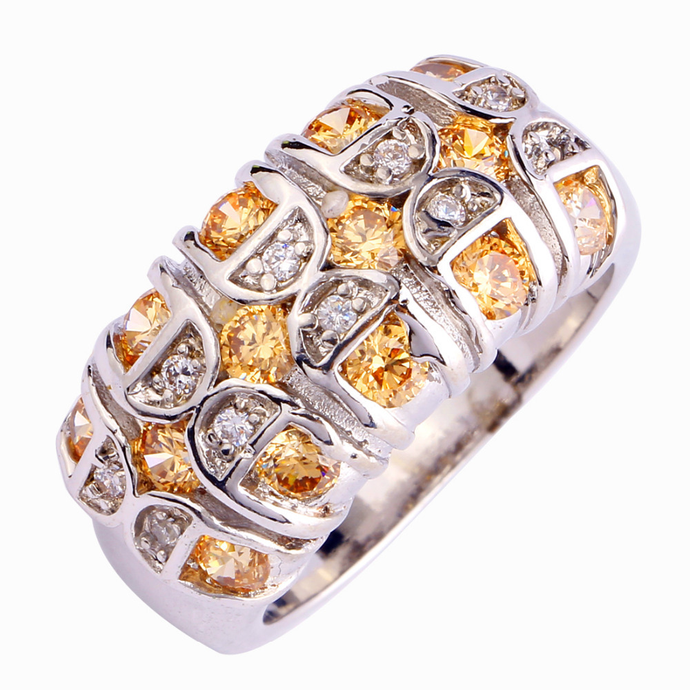 ... Morganite 925 Silver Ring Size 8 Fashion Jewelry Free Shipping