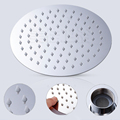 Free Shipping Wholesale And Retail Chrome 10 Brass Rainfall Shower Head Bathroom Wall Mounted Shower