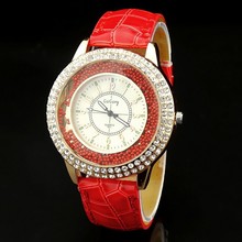 Women watch Quartz wristwatches Gogoey Brand Luxury Leather Watches Ladies Casual fashion Dress gold Watch relogios