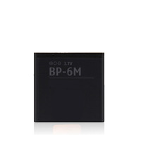 2016 Original Replacement Phone Battery BP-6M 1100mAh For Nokia N93 N73 9300 6233 6280 6282 3250 battery