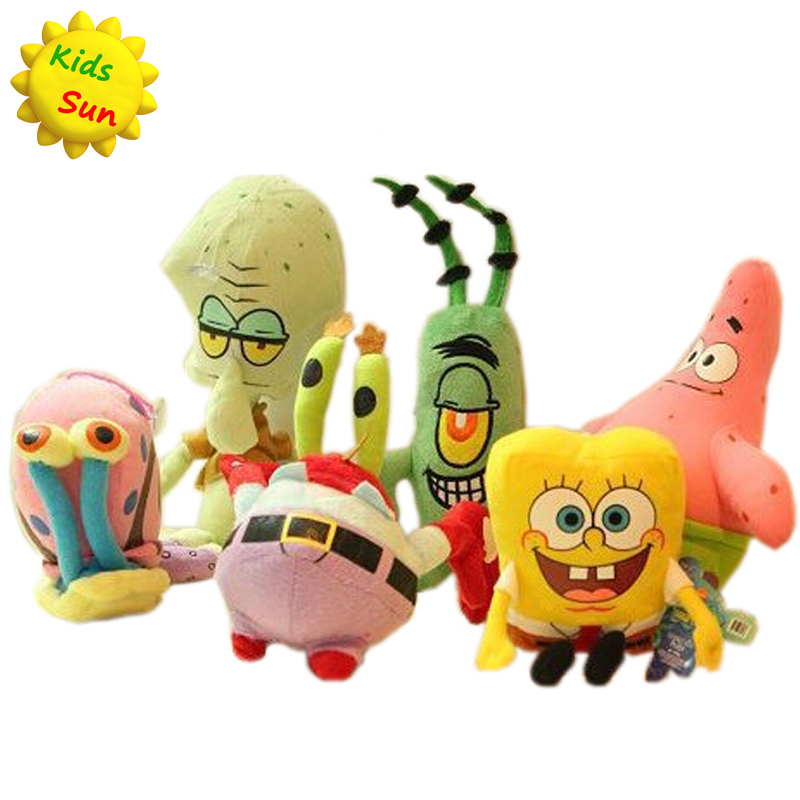 spongebob characters stuffed animals