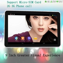 9 Inch Original 3G Phone Call Android Dual Core Tablet pc Android 4 4 1GB RAM