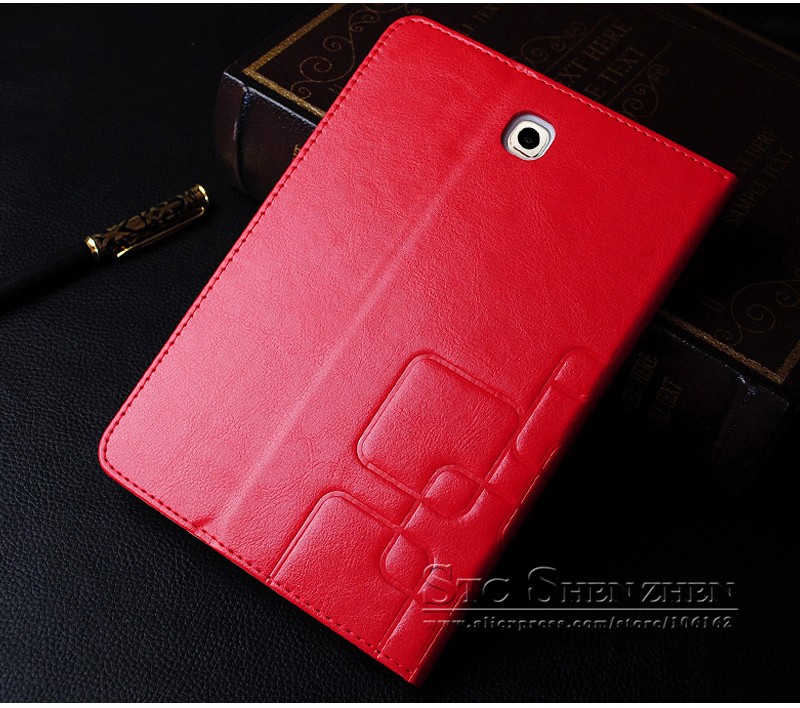Luxury Tablet Cover Case For Samsung Galaxy Tab S2 8.0 SM-T710 T715 PU Leather Flip Book Stand Smart Cover (1)