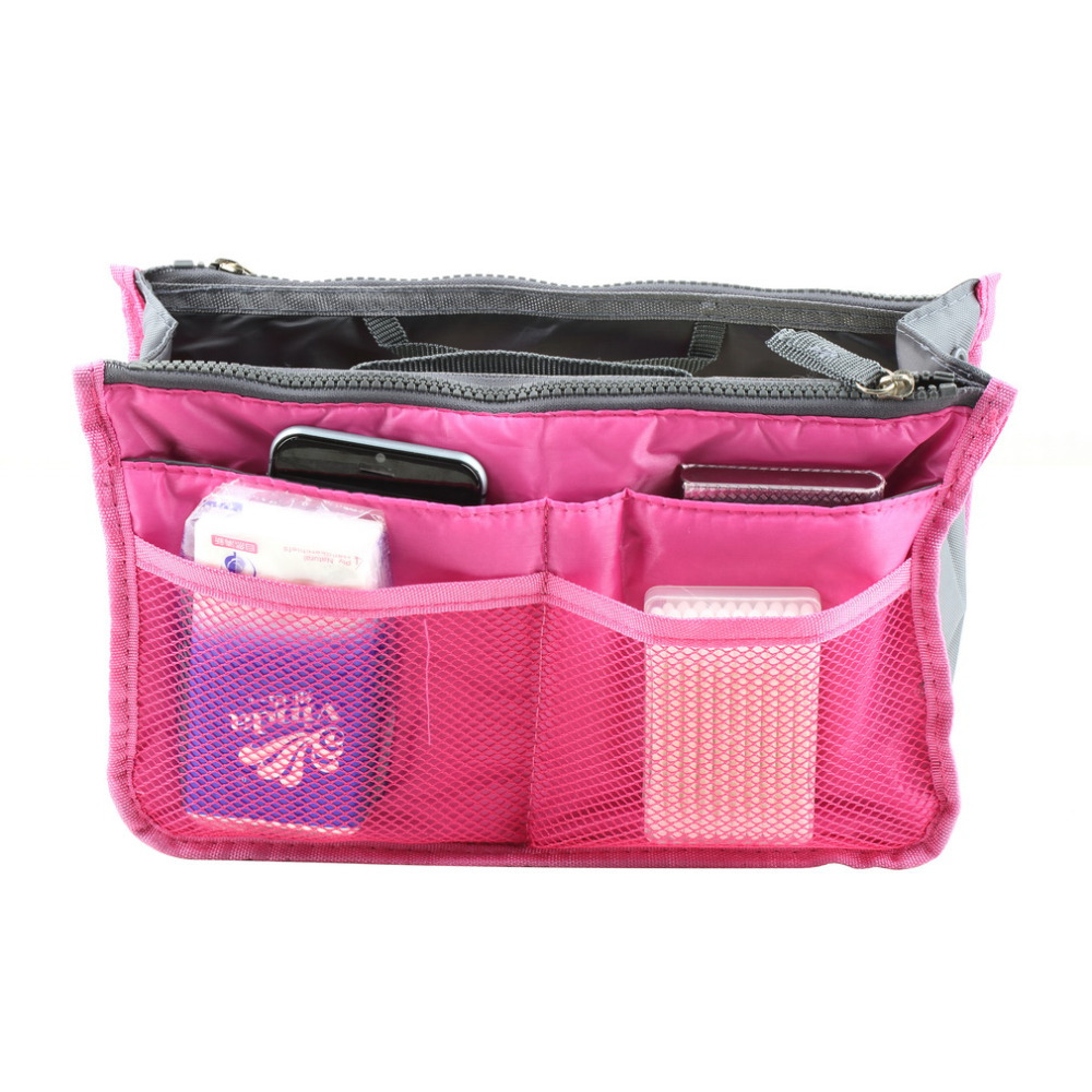 2015 Women New portable Travel Makeup Organization Holder cosmetic bag
