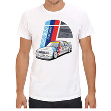 Free Shipping Men’s Short Sleeve O Neck T shirts Printing Red Car Plus size Tops Tees Brand Good Quality Comfortable Tee Tops